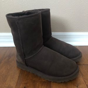 UGG Classic Short Boot, chocolate, size 7